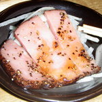 立ち飲み処 ○ - ハムステーキ（200円）