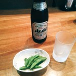 ビール（この店にはエビスも有るよ）