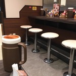 CoCo壱番屋 - カウンター席☆