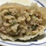 餃子屋さくら - チャーシュー餃子 断面