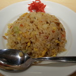 らーめん世界 - 半チャーハン