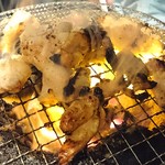 焼鳥の鉄人 - 肉を炭火で焼くとワクワクしてくる