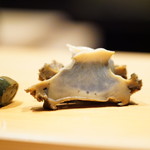 こま田 - 蒸しアワビ　肝と