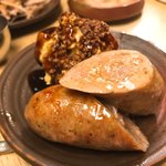 和洋酒菜 ひで - 自家製ソーセージとポテトサラダ