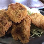 越後屋 - レバフライ定食 レバフライアップ