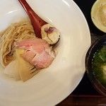 南部屋路ばた - 限定麺「桜と筍の塩つけそば」(2018年4月15日)