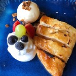 花カフェ - アップルパイ