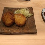 割烹酒亭 三分亭 - 毛蟹クリームコロッケ¥1000