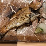割烹酒亭 三分亭 - のどぐろ半刺し半焼¥3800
