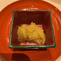 割烹酒亭 三分亭 東京ミッドタウン日比谷 - 生カラスミ¥800