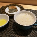 しまなみふれんち Murakami - 優しい玉葱の甘味がトロリまろやか、玉葱のクリームスープ