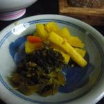 麺屋 喜幸 - 漬物も美味い！