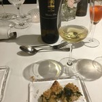 ウシマル - 小鯛(かすご)とアオサ海苔のパイ包み…鱗焼き？