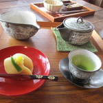 ティーショップ夕日 - 八女茶セット