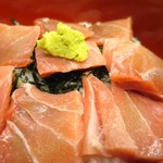 立ち呑み しゅう - 鉄火丼、ほとんどトロですやん！