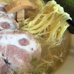 Takeya - 塩ラーメン650円 大盛120円増し チャーシュートッピング100×2