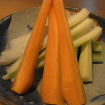 Bar MICHIya - この日のバーニャカウダのお野菜