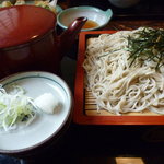 そば処 安留賀 - 穂高蕎麦大盛り～♪