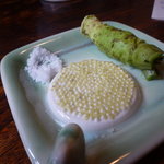 そば処 安留賀 - 穂高蕎麦のわさび芋