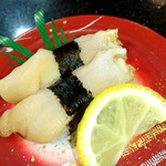 回転割烹 寿司御殿 竹の山店 - 白ミル貝