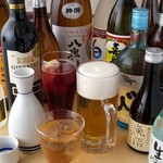 Izakaya Sen - ビール、焼酎、日本酒、梅酒、ウィスキー、ワイン等豊富なラインナップ