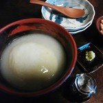 草庵 - そばがき