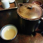 草庵 - 蕎麦湯