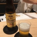 鮓家一 - ビールは小瓶