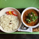 スプーンソング - タミル チェティナッド・チキンカレー(サムドラ風)/1,000円