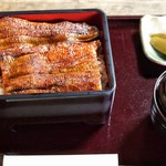 うな豊 - ■うな重 3500円（肝吸い付）