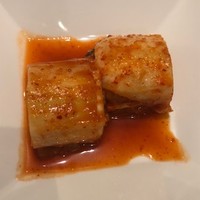 游玄亭 新宿 - キムチ。