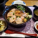 志のや - 「炙り銀鮭丼」