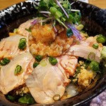 志のや - 「炙り銀鮭丼」
