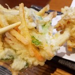 志のや - 「白魚のかき揚げ」