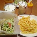 ターキッシュ テイスト - ケバブセット(ドリンク、アイラン)