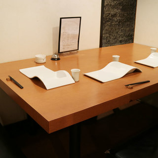 個室テーブル