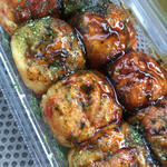 たこはん - ソースのたこ焼き