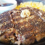 いきなりステーキ - ワイルドハンバーグ300㌘@\1188