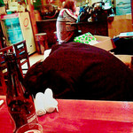 庄家 - 着くなり就寝したらしい。