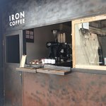 IRON COFFEE - 錆びた鉄板がカッケー