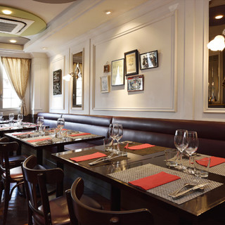 Enjoy authentic French cuisine cuisine in a relaxing atmosphere