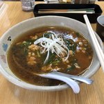 ラーメン専科めんや - あんかけスタミナめん、750円。