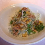 ピザ＆パスタ SPADA - 1,310円くらいのランチ　サラダ。
