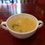 肉バル ゴージラ - 洋風かき玉スープ