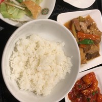 味の中華 羽衣 銀座本店 - ハーフ&ハーフ\900-ランチ
