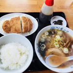 麺太朗 - 豚カツ定食