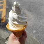 Katsuobune Omiyage Monouriba - 生姜ソフトクリーム