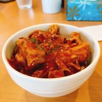 麺や二代目 夜来香 - 本日のミニ丼（ハヤシライス）