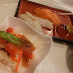 ルピナス - ちらし寿司　と　お刺身