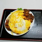 おばちゃん八百屋 - オムカレー全貌